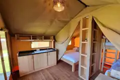 Comet safari tent interior