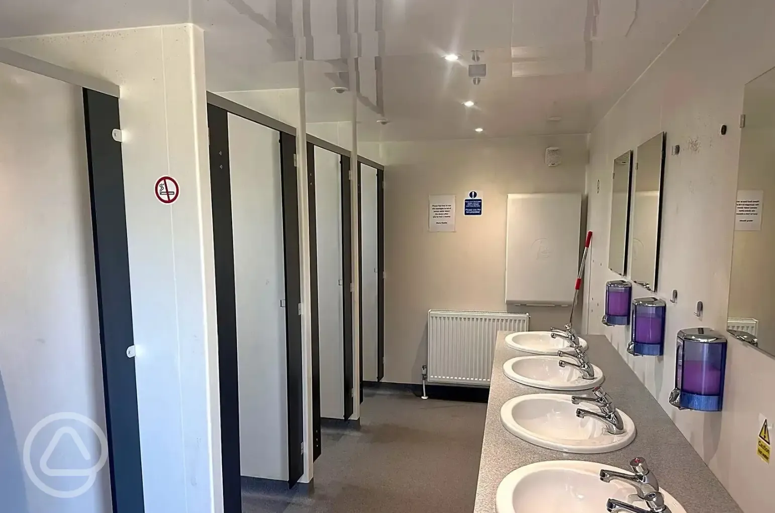Toilets and showers