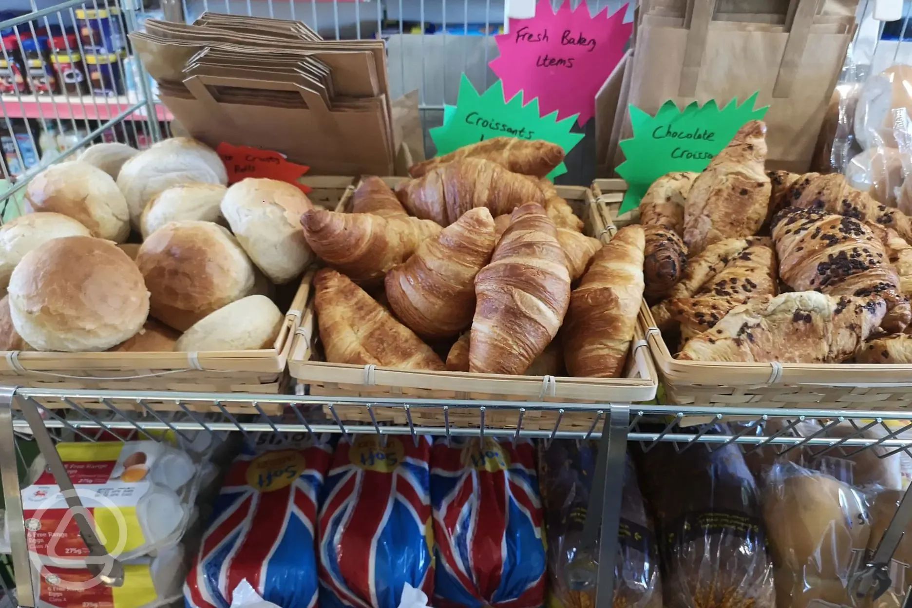 Herston Yards Farm shop's baked goods