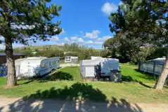 Fully serviced hardstanding pitches with awning space