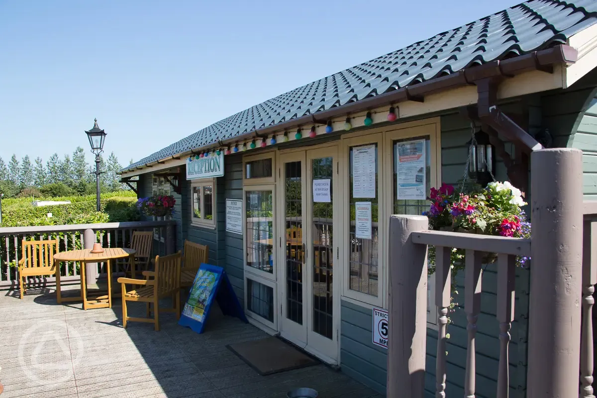 Reception at Herston Yards Farm