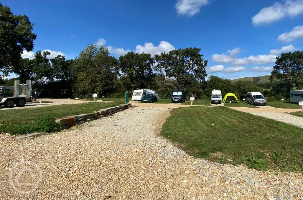 Fully serviced hardstanding pitches suitable for all touring units