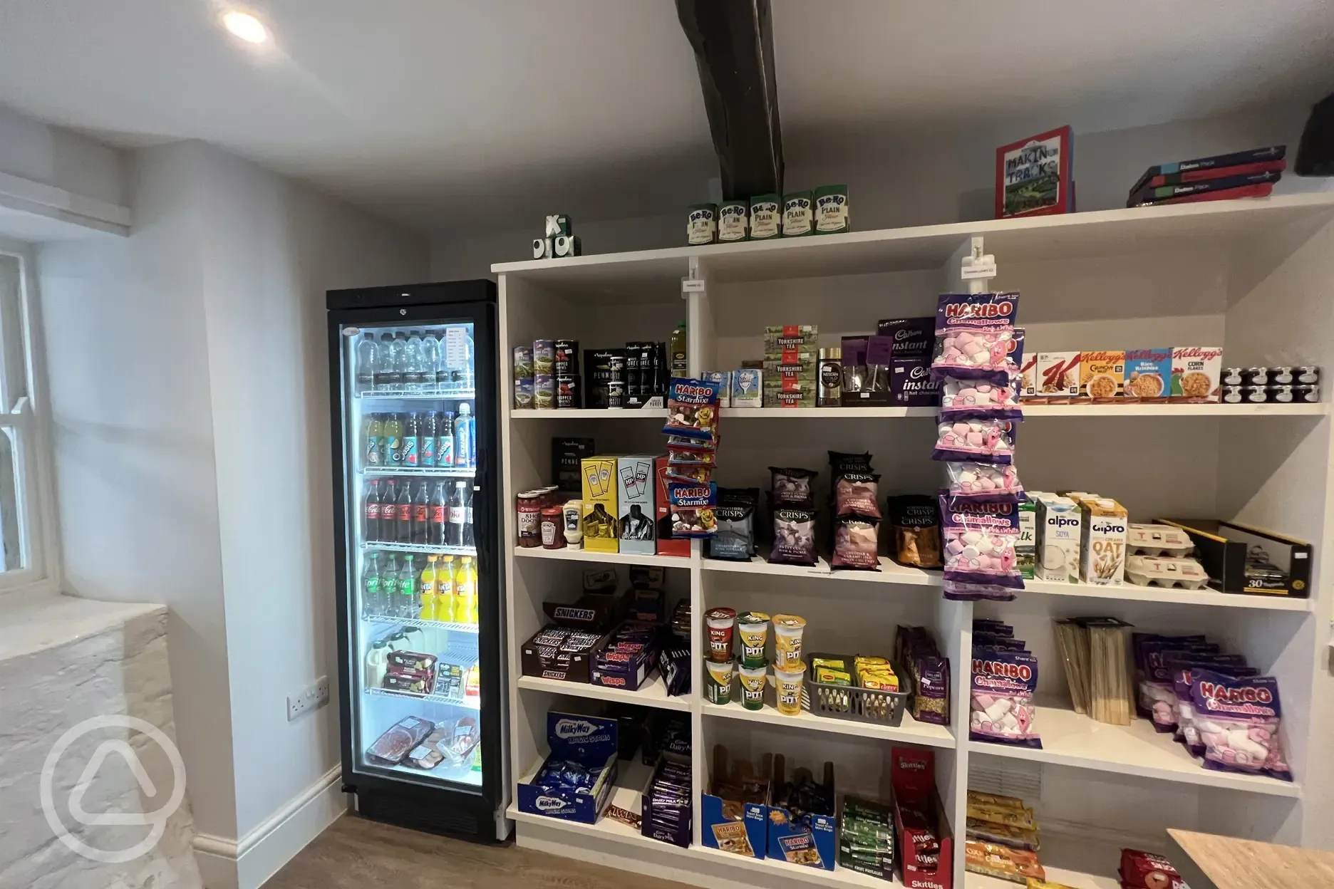 Onsite shop stocking essential items