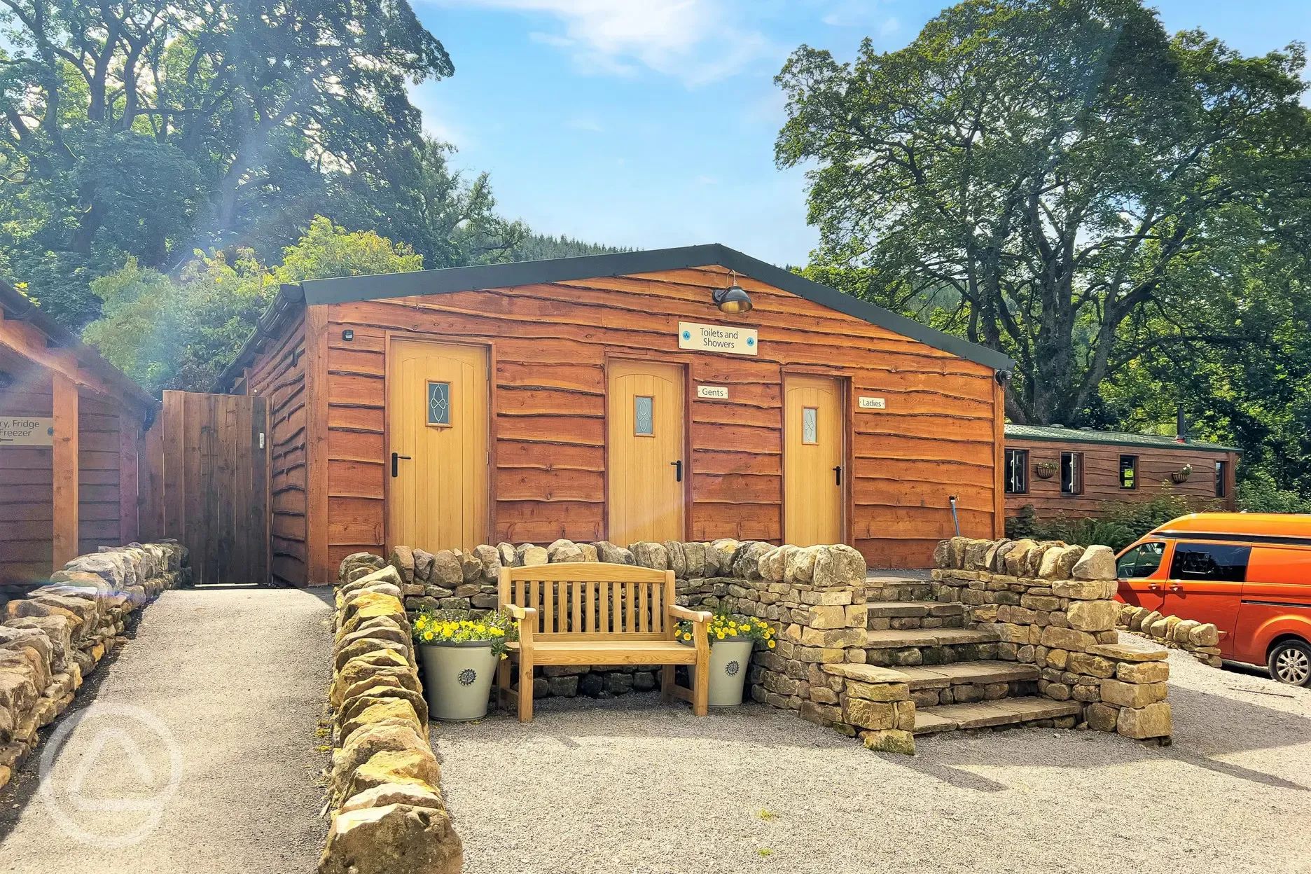 Facilities block exterior