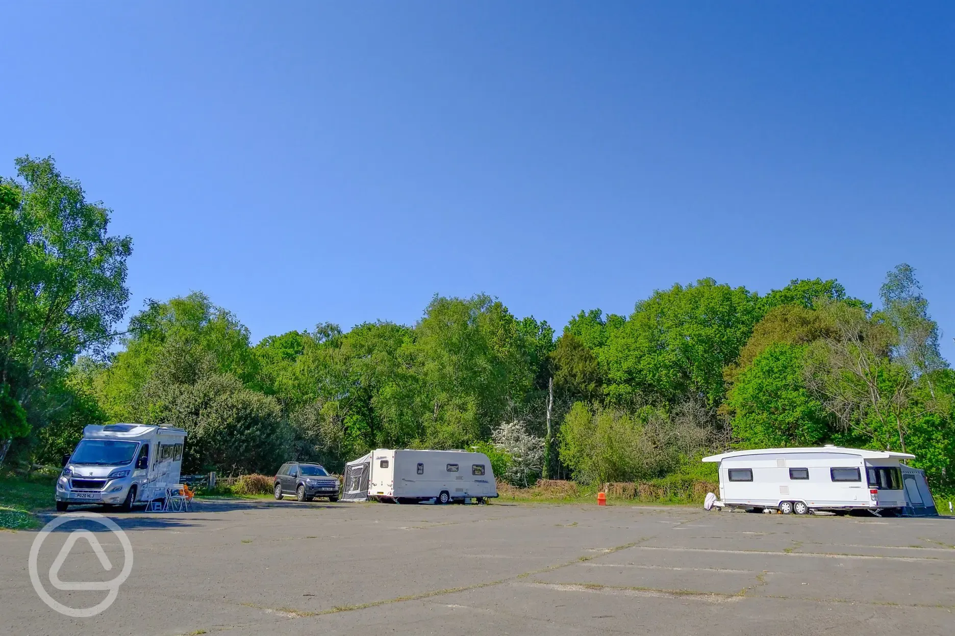 Electric hardstanding pitches