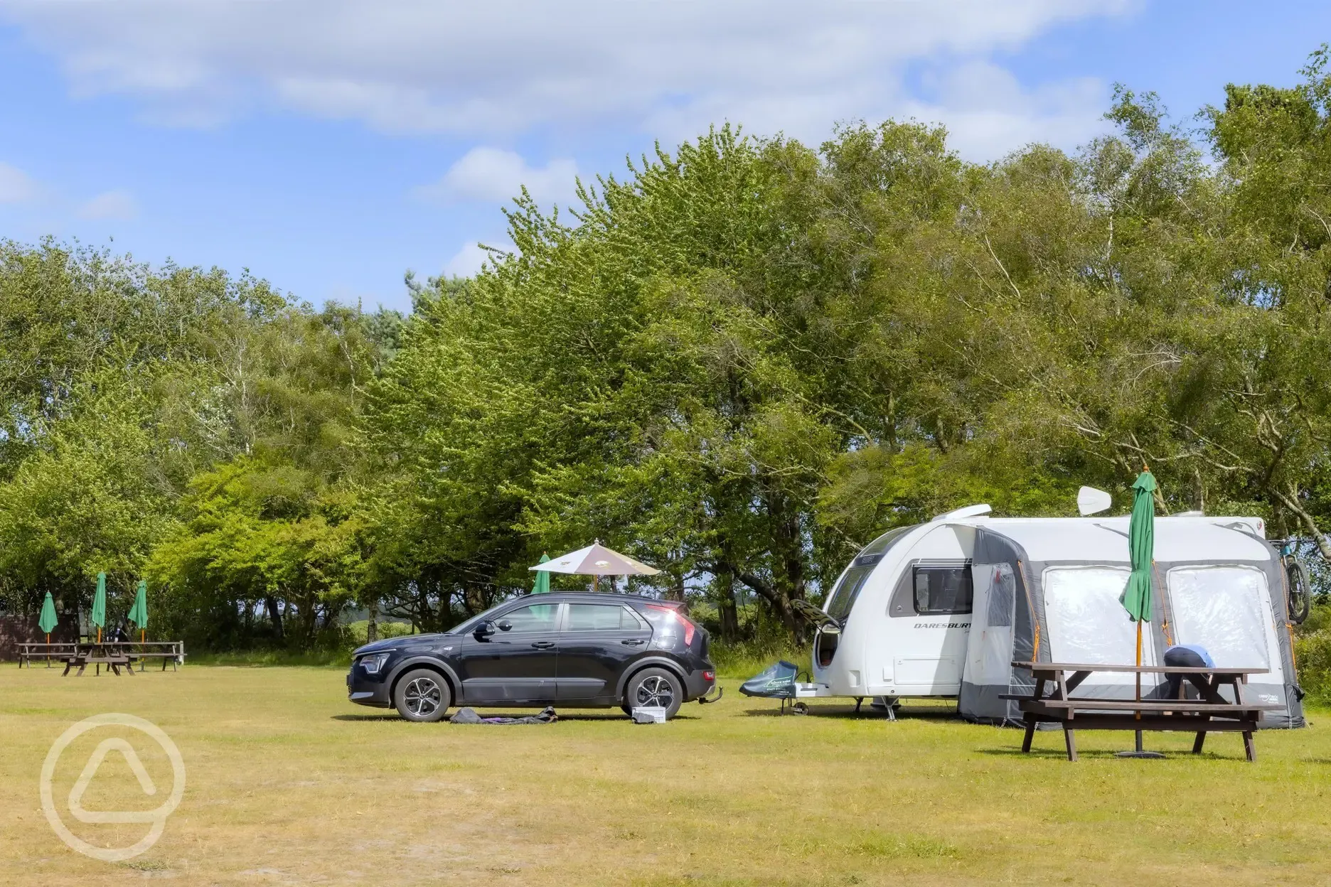 Select electric grass pitches with a 16 amp electric hook up