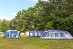 Large tents on the non electric grass pitches (9m x 9m) Large tents on the non electric grass pitches (9m x 9m)