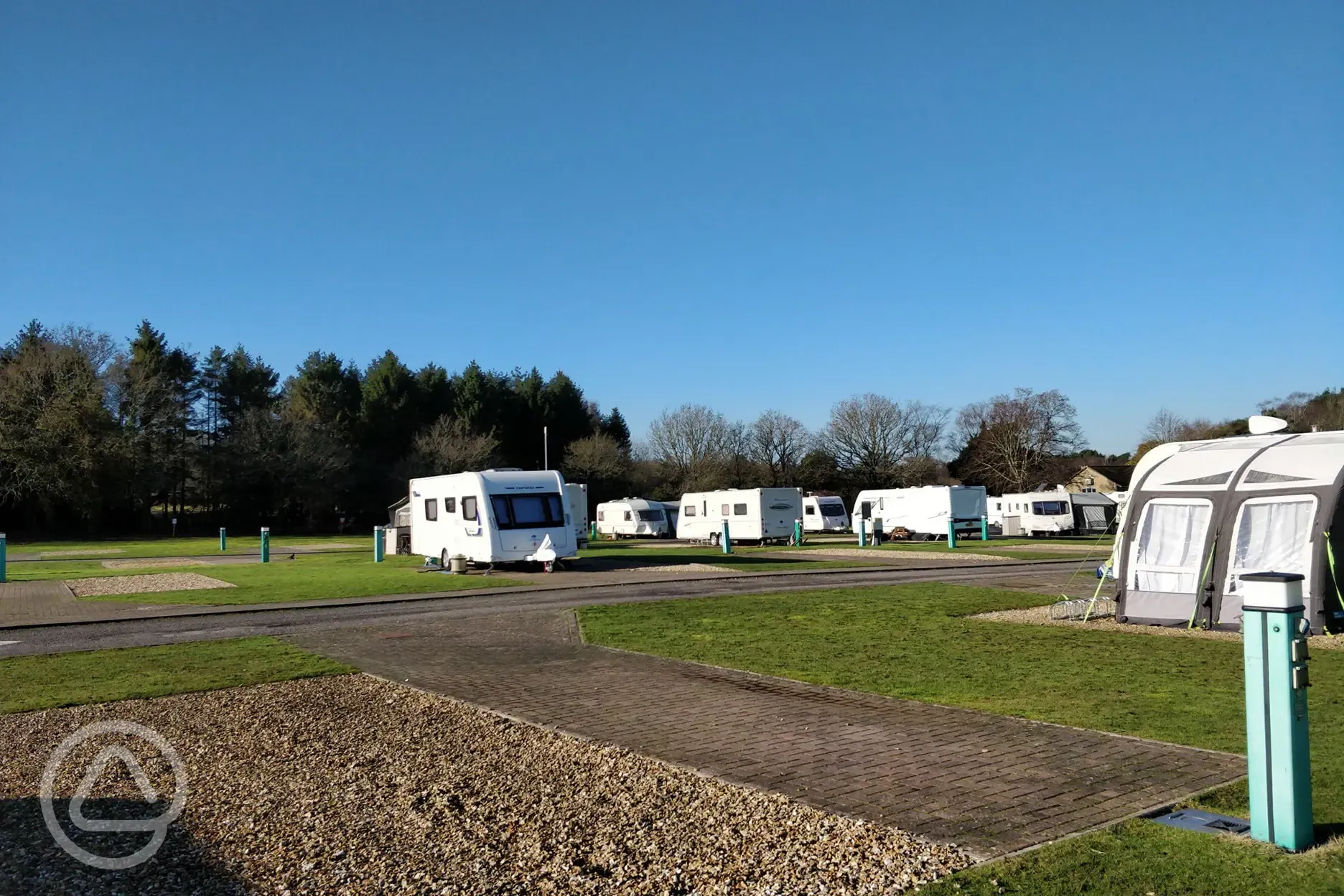 Hardstanding pitches