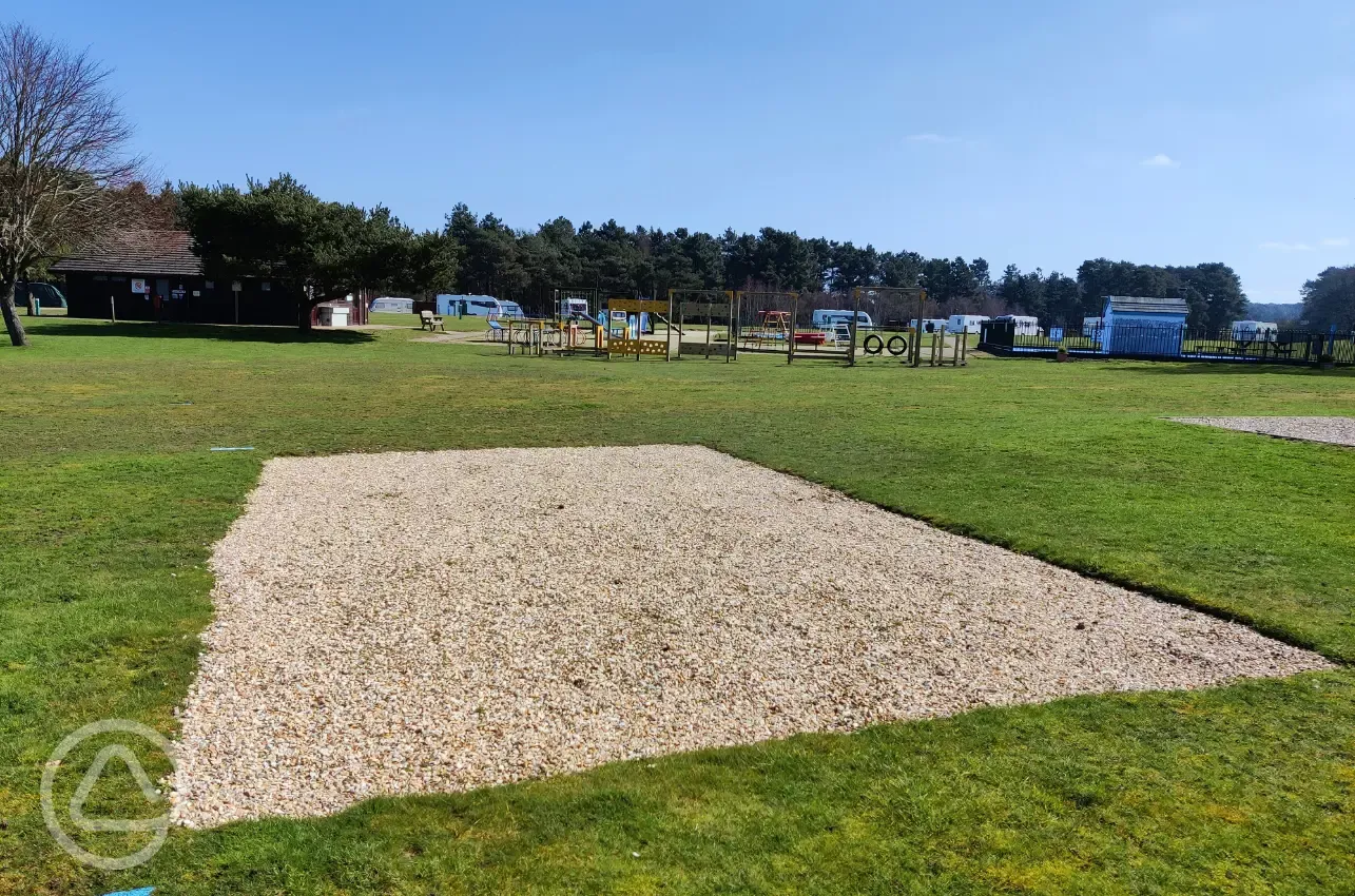Gravel pitches