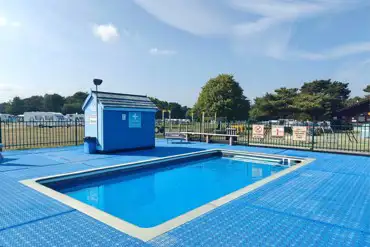 Seasonal kids paddling pool (May-August) at Birchwood Tourist Park 