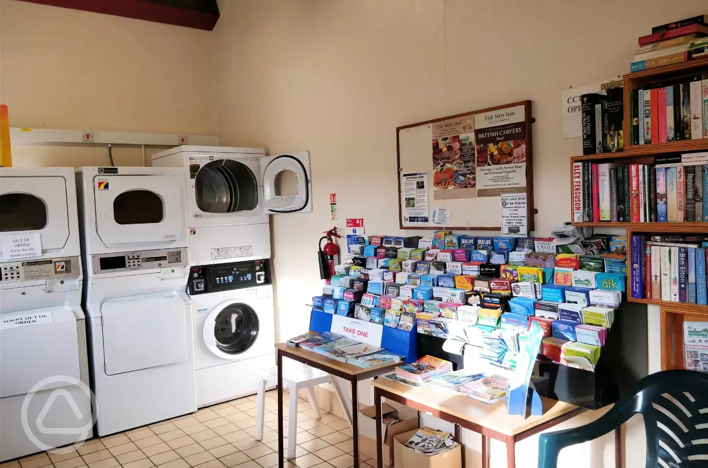 Laundry and information room