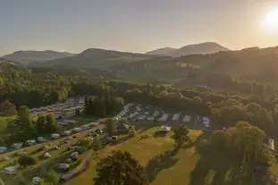 Blair Castle Caravan Park, Blair Atholl, Pitlochry, Perthshire