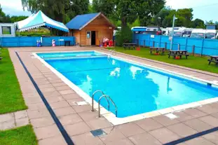 Lower Lacon Caravan Park, Wem, Shrewsbury, Shropshire (9.5 miles)