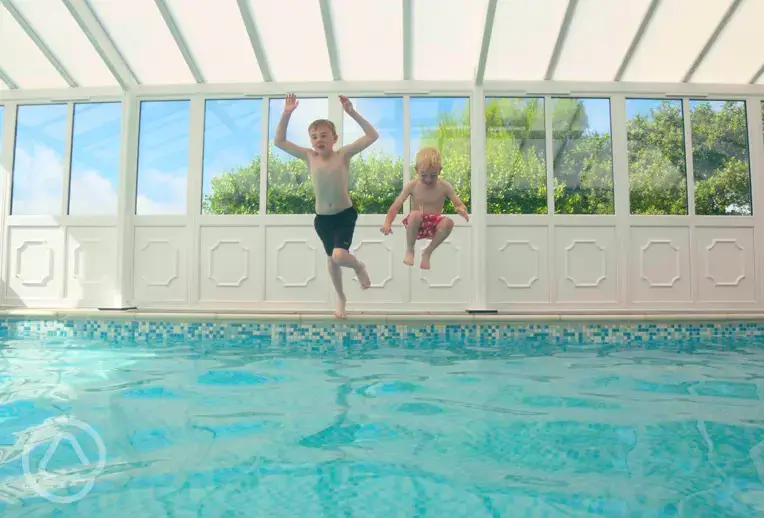 Indoor heated swimming pool