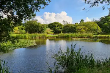 One of three fishing lakes