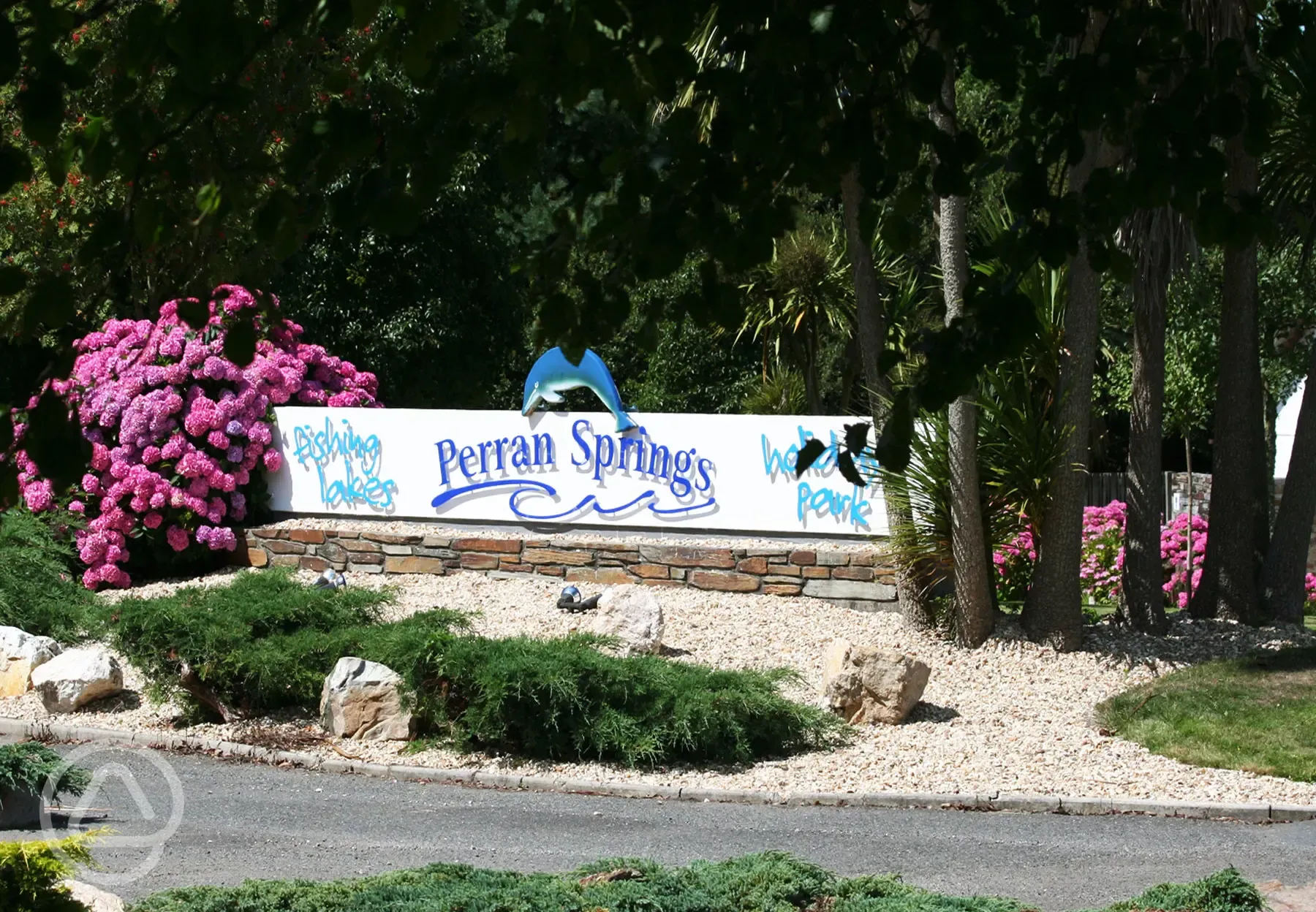 Entrance to site