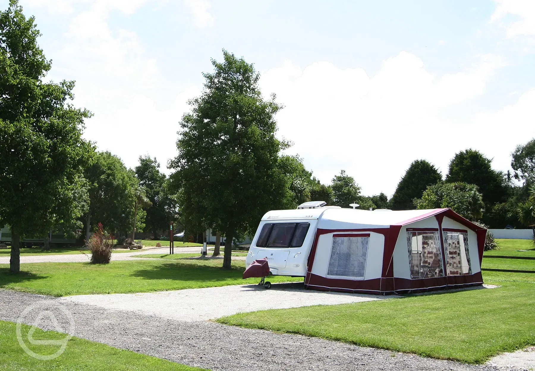 Electric hardstanding pitches