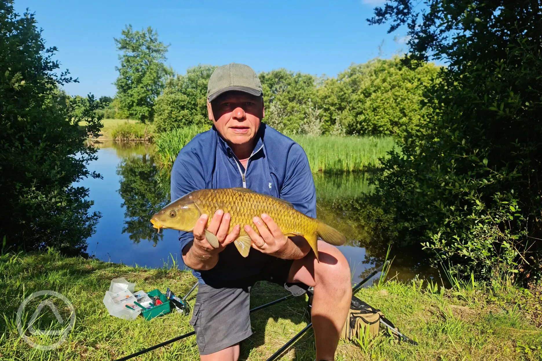 Well-stocked fishing lakes