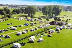 Aerial of the grass pitches