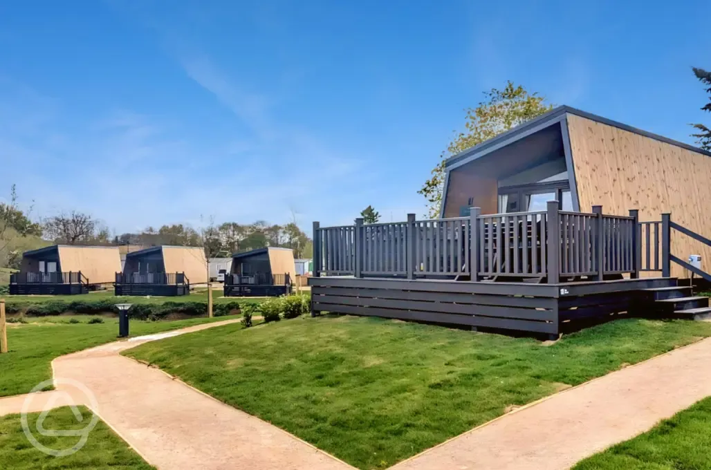 The Brooke glamping pods