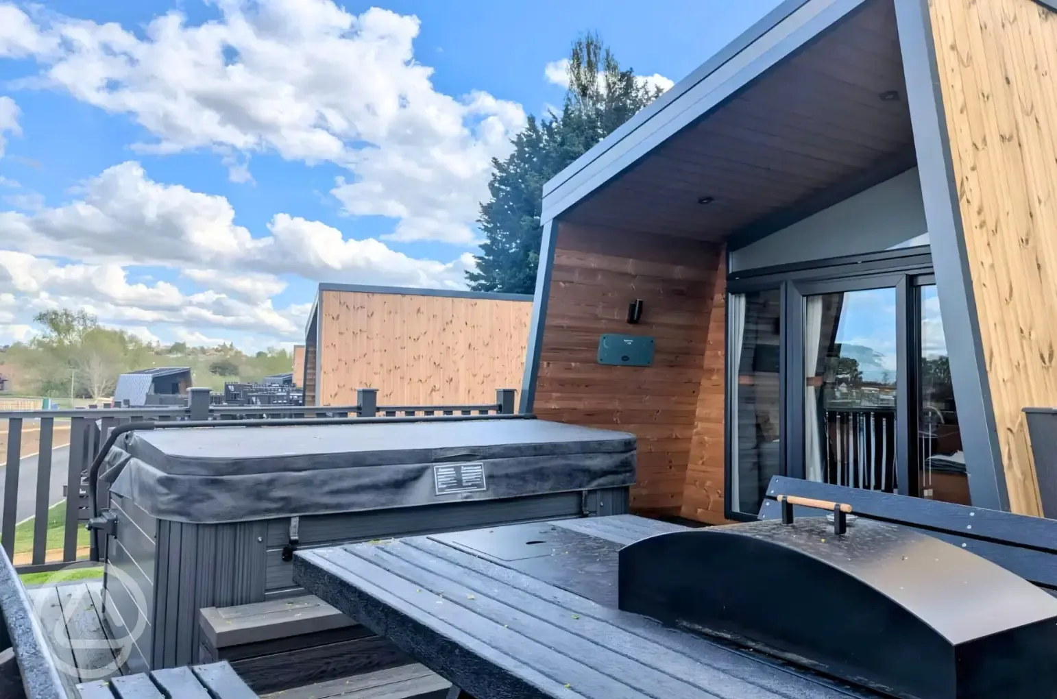 The Retreat glamping pods with hot tubs