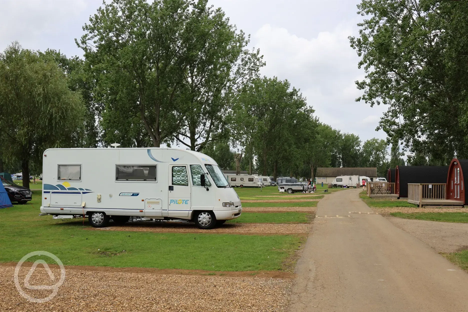 Hardstanding pitches