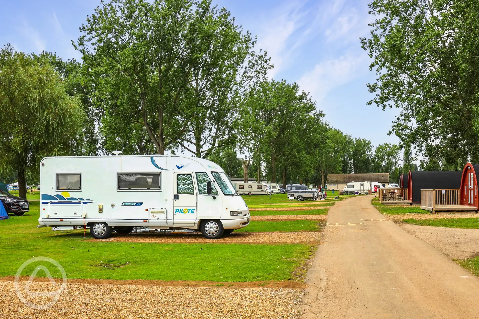 Hardstanding pitches