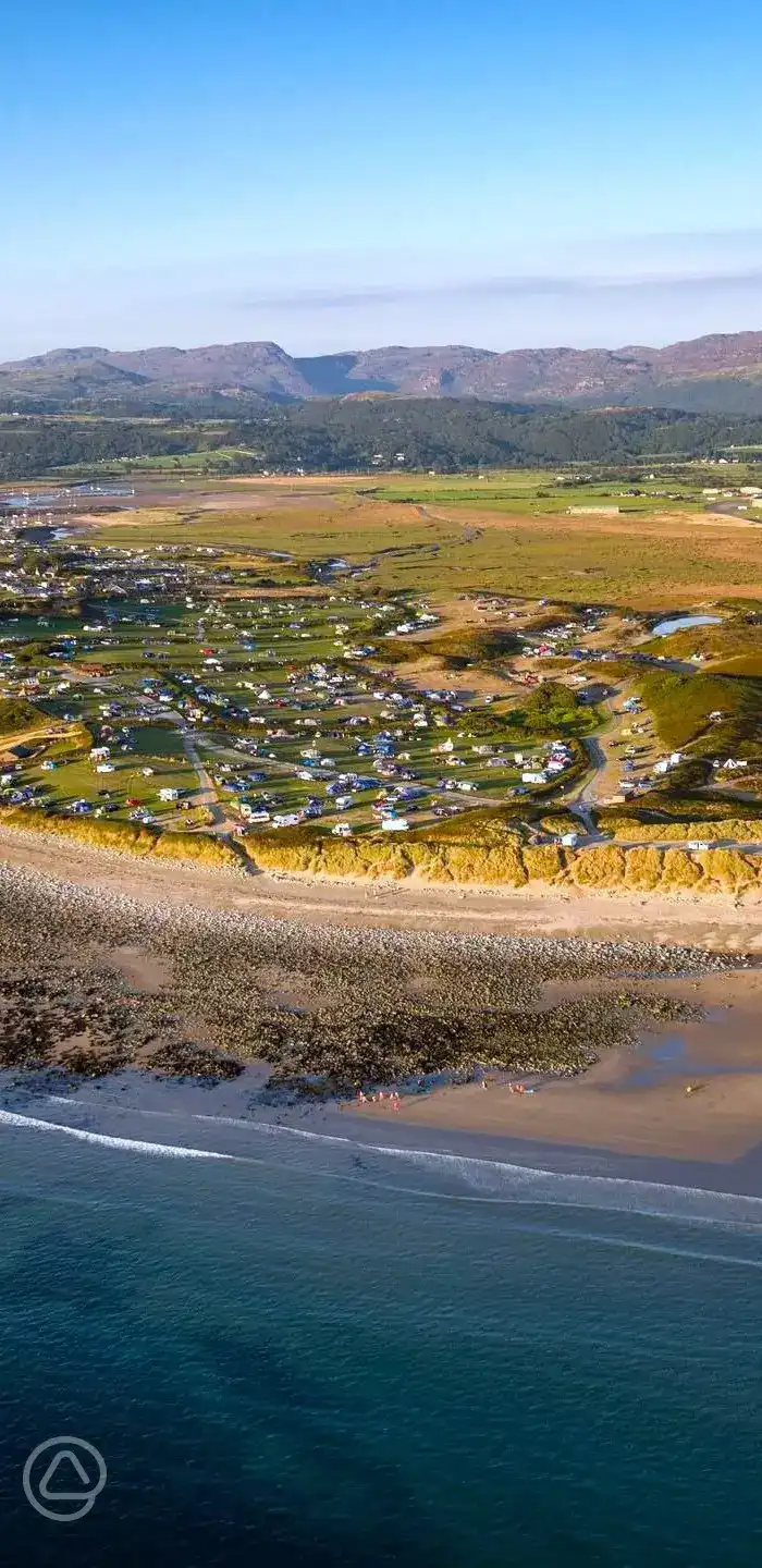 Shell Island in Llanbedr, Gwynedd