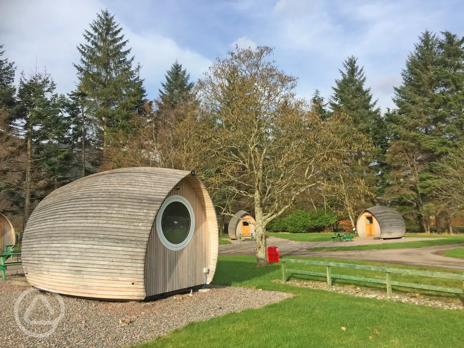 Camping pods