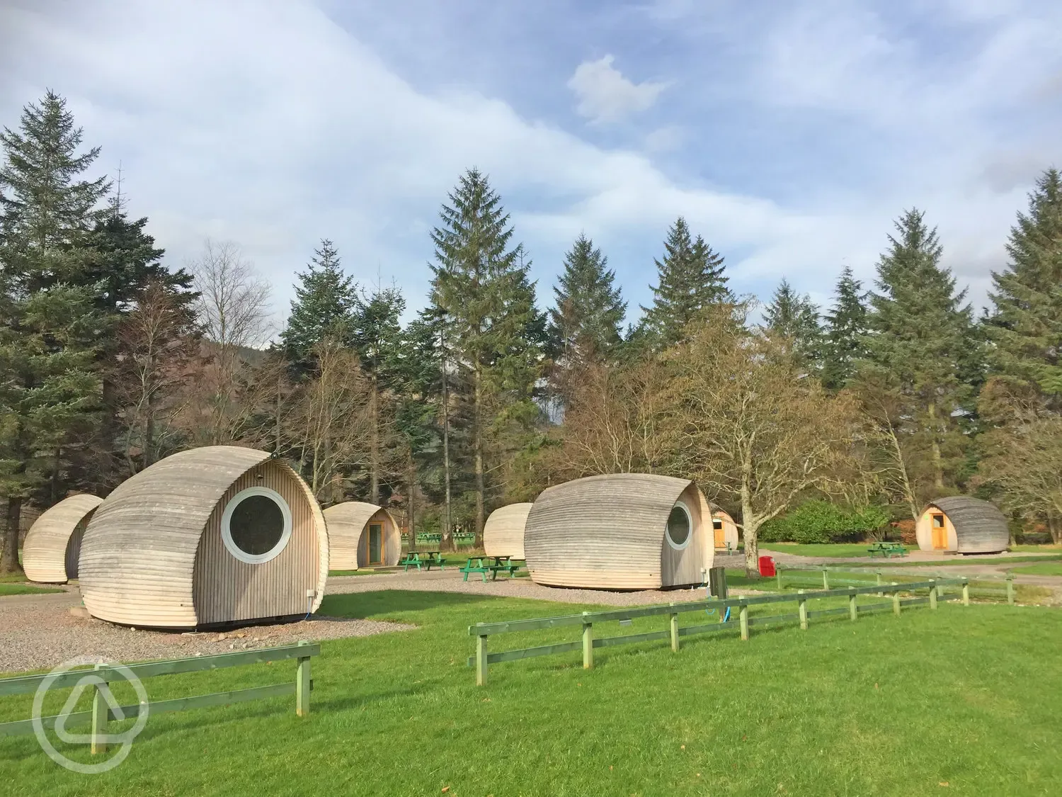 Camping pods