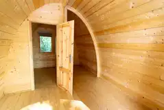 Camping pod with an unfurnished interior (bring all camping gear) Camping pod with an unfurnished interior (bring all camping gear)