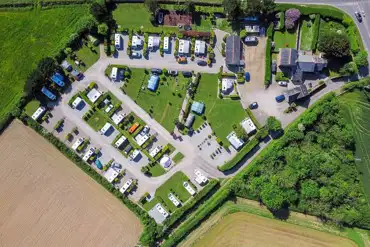 Aerial of The Laurels Holiday Park