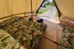 Bell tent interior