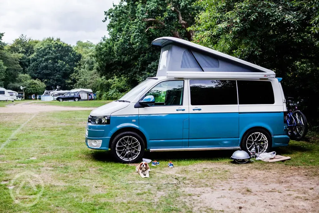 Campervan pitch