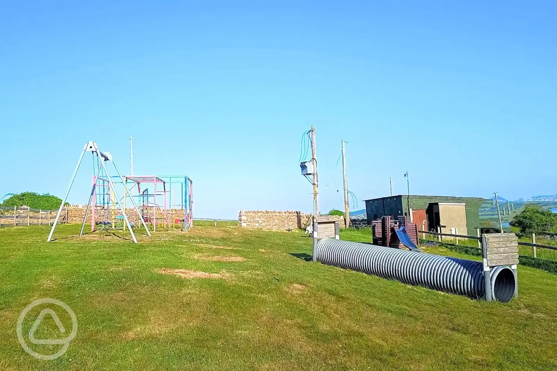 Play area with sea views Play area with sea views
