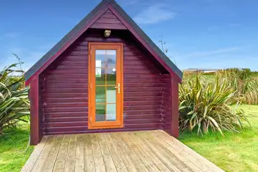 Camping pod at Seaview Holiday Park