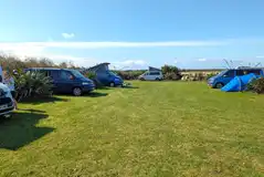 Electric grass pitches for tents, roof tents, caravans, campervans, motorhomes