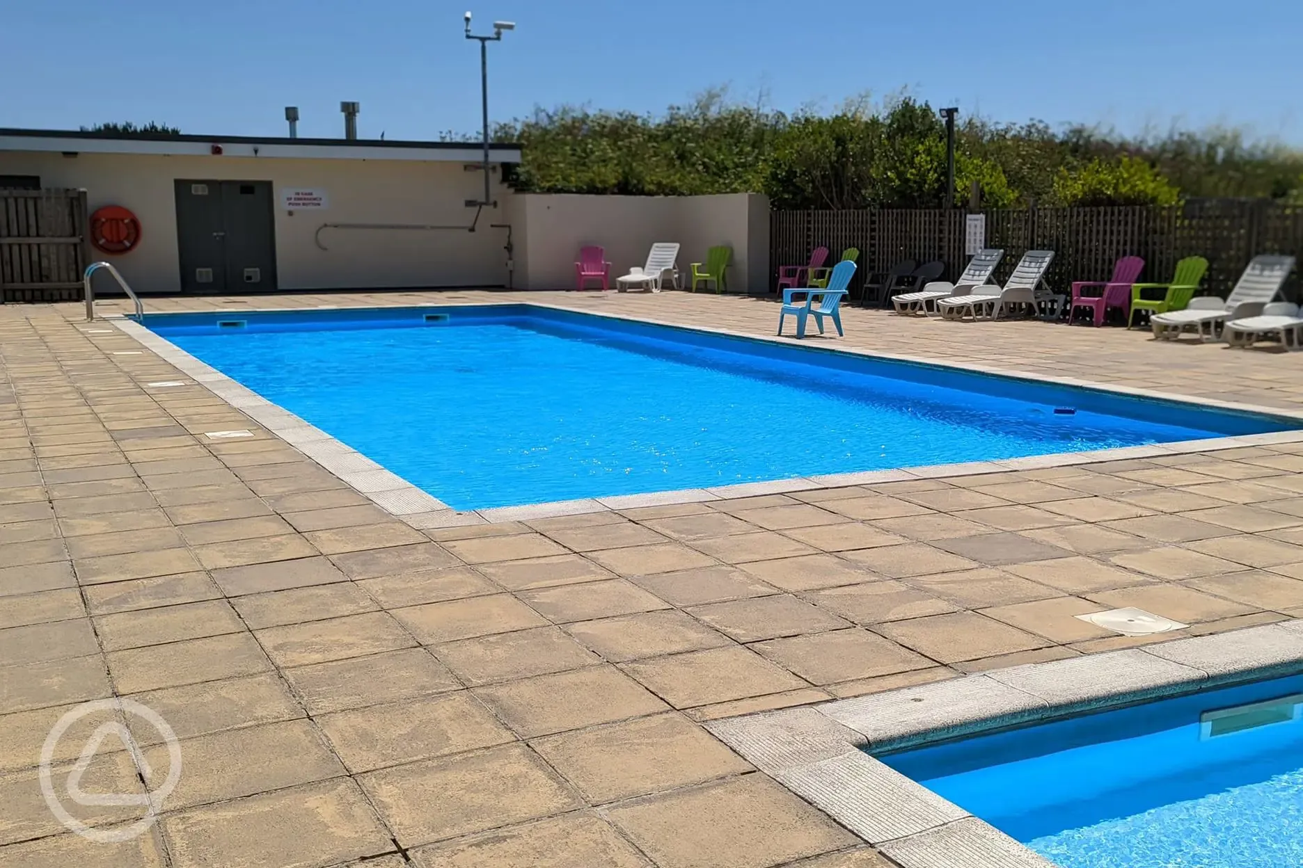 Outdoor swimming pool
