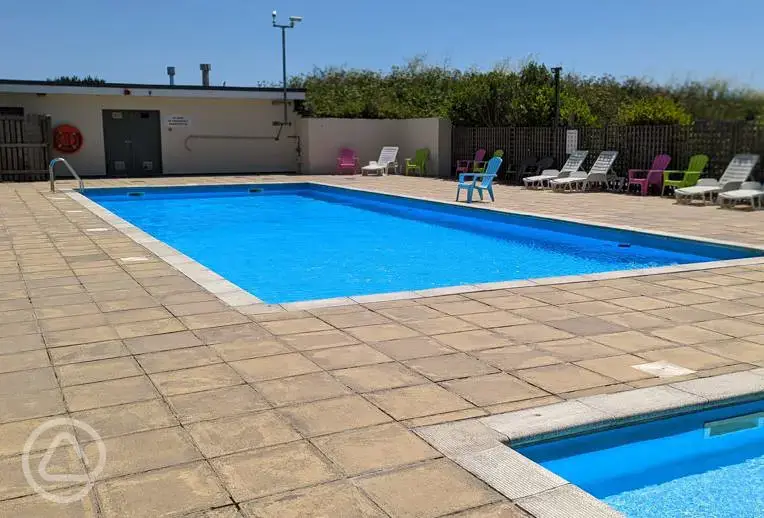 Outdoor swimming pool, unheated and open from July to mid September 10am to 5pm