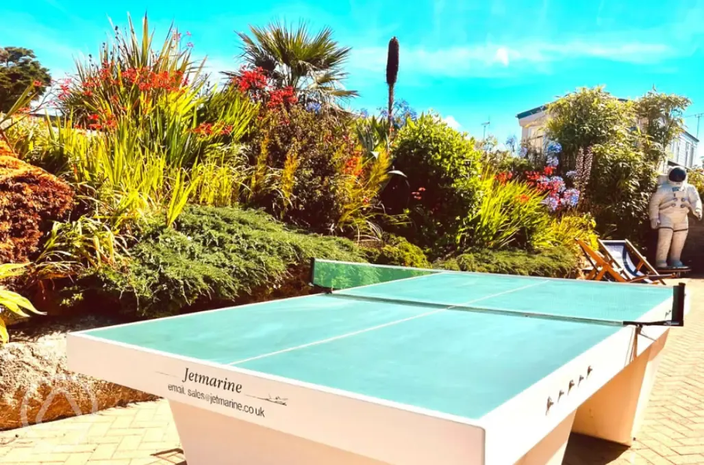 Outdoor ping pong table