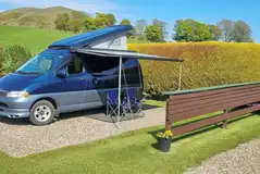 Electric hardstanding campervan pitches (6.5m x 6m)