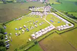 Aerial of the campsite