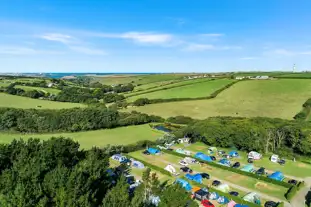 Treloy Touring Park, Newquay, Cornwall