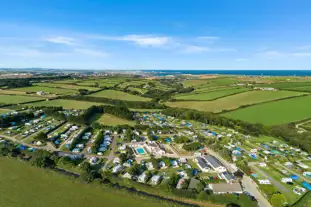 Treloy Touring Park, Newquay, Cornwall (9.5 miles)