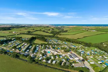 Campsite aerial