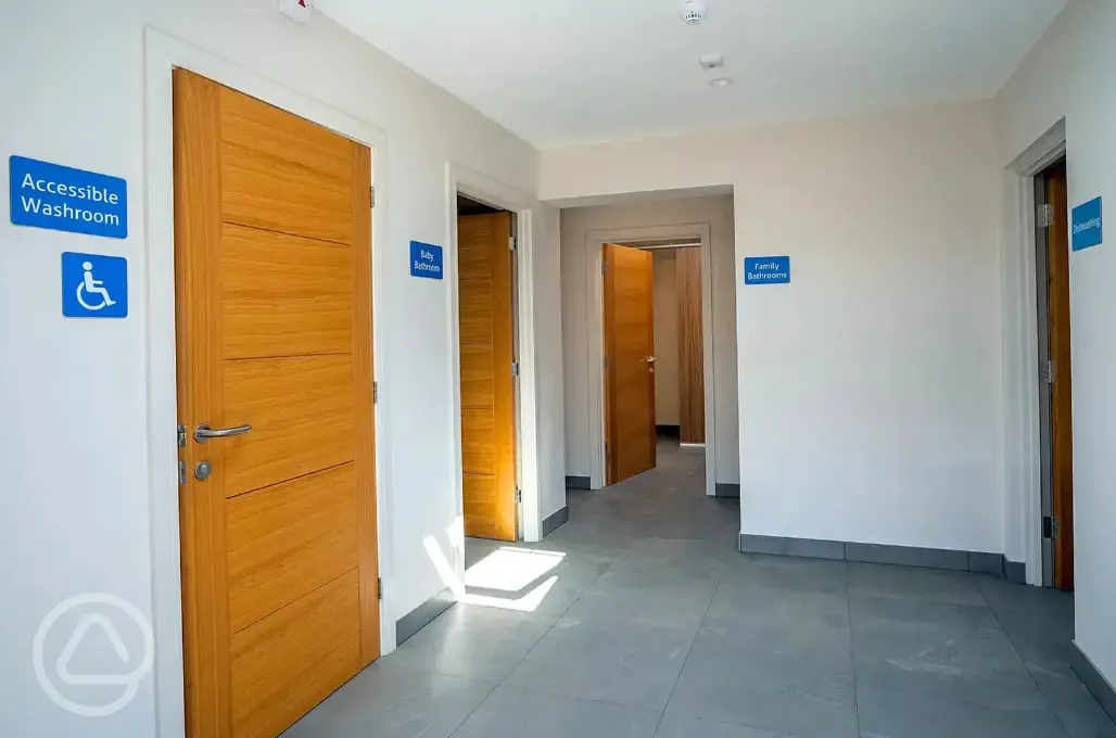 Facilities block interior