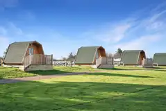 Cocoon camping pods exterior (two persons) Cocoon camping pods exterior (two persons)