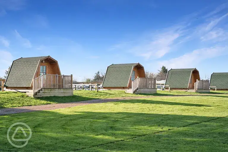 Cocoon camping pods exterior (two persons)