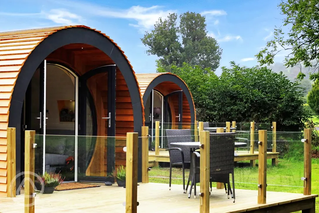 Ensuite glamping pods