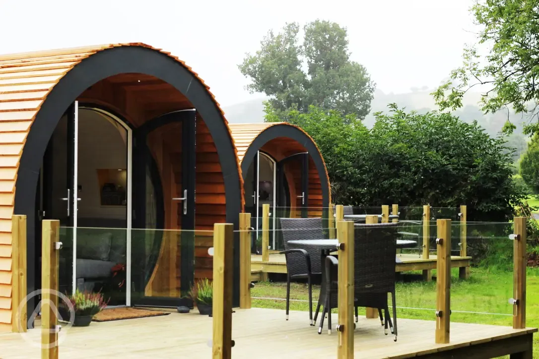 Ensuite glamping pods